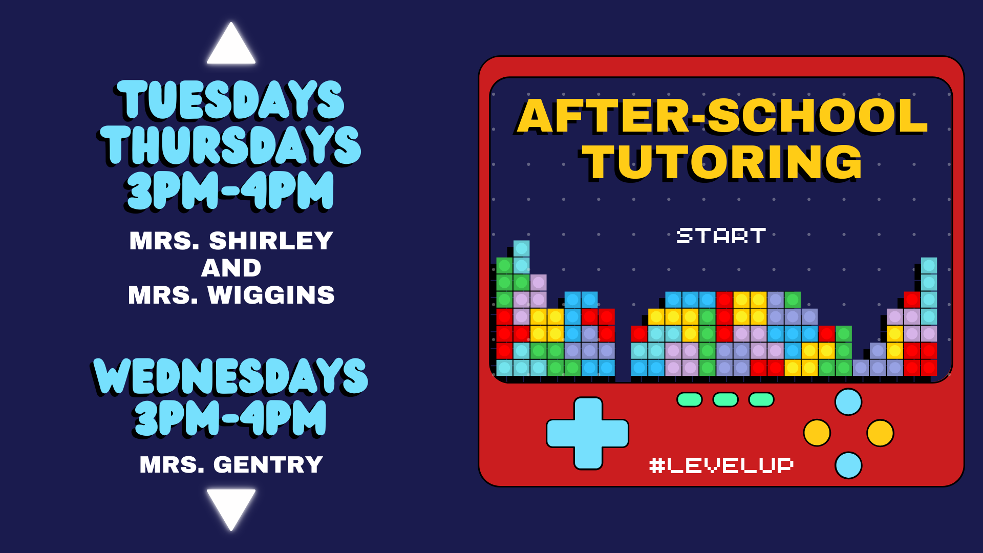 Updated Tutoring Information